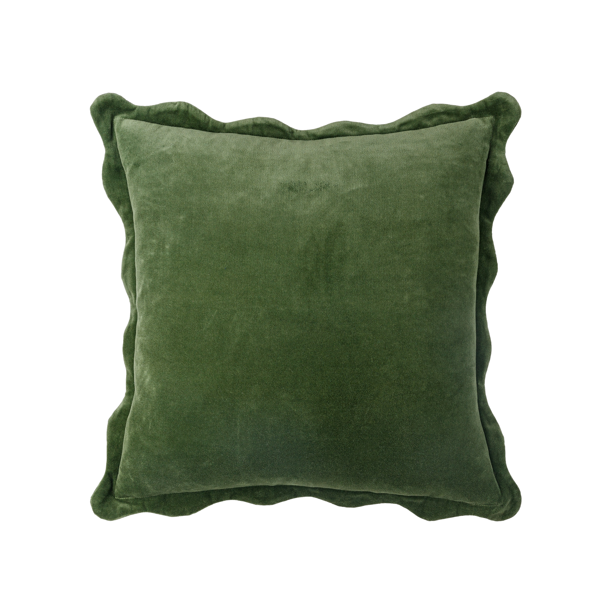 Scallop Pillow (Green)